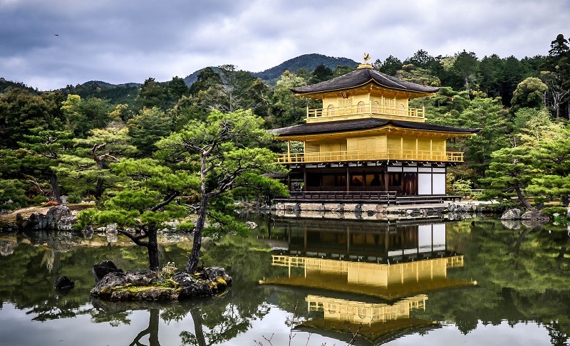 Kyoto Den Gyldne Pavillon