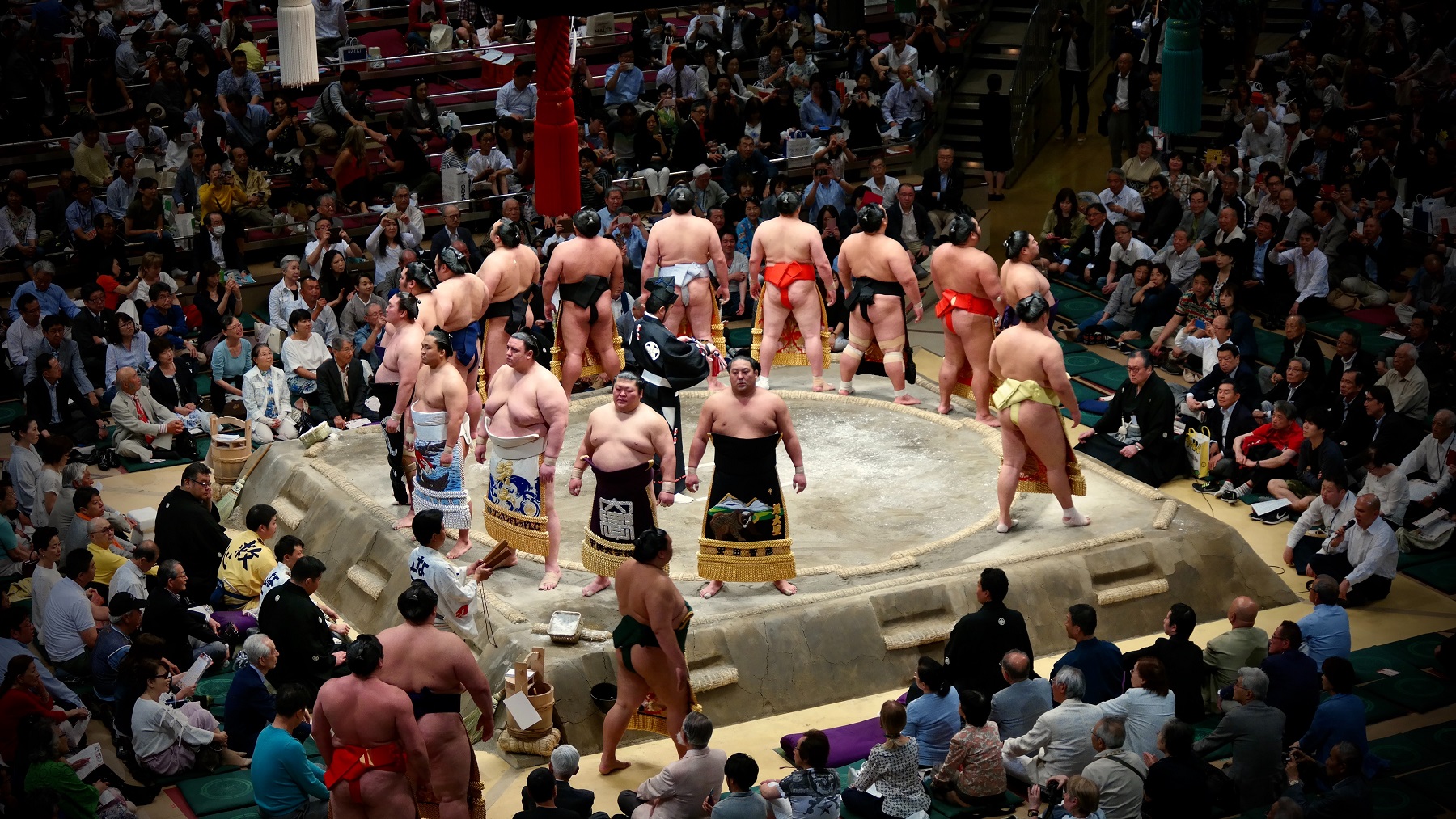 Sumo, Ryōgoku Kokugikan, Tokyo