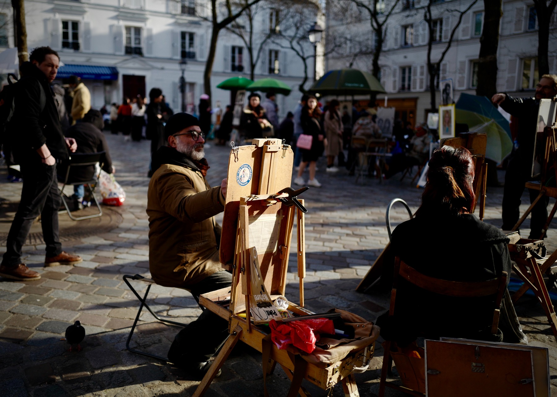 Place du Tertre Montmartre, Paris