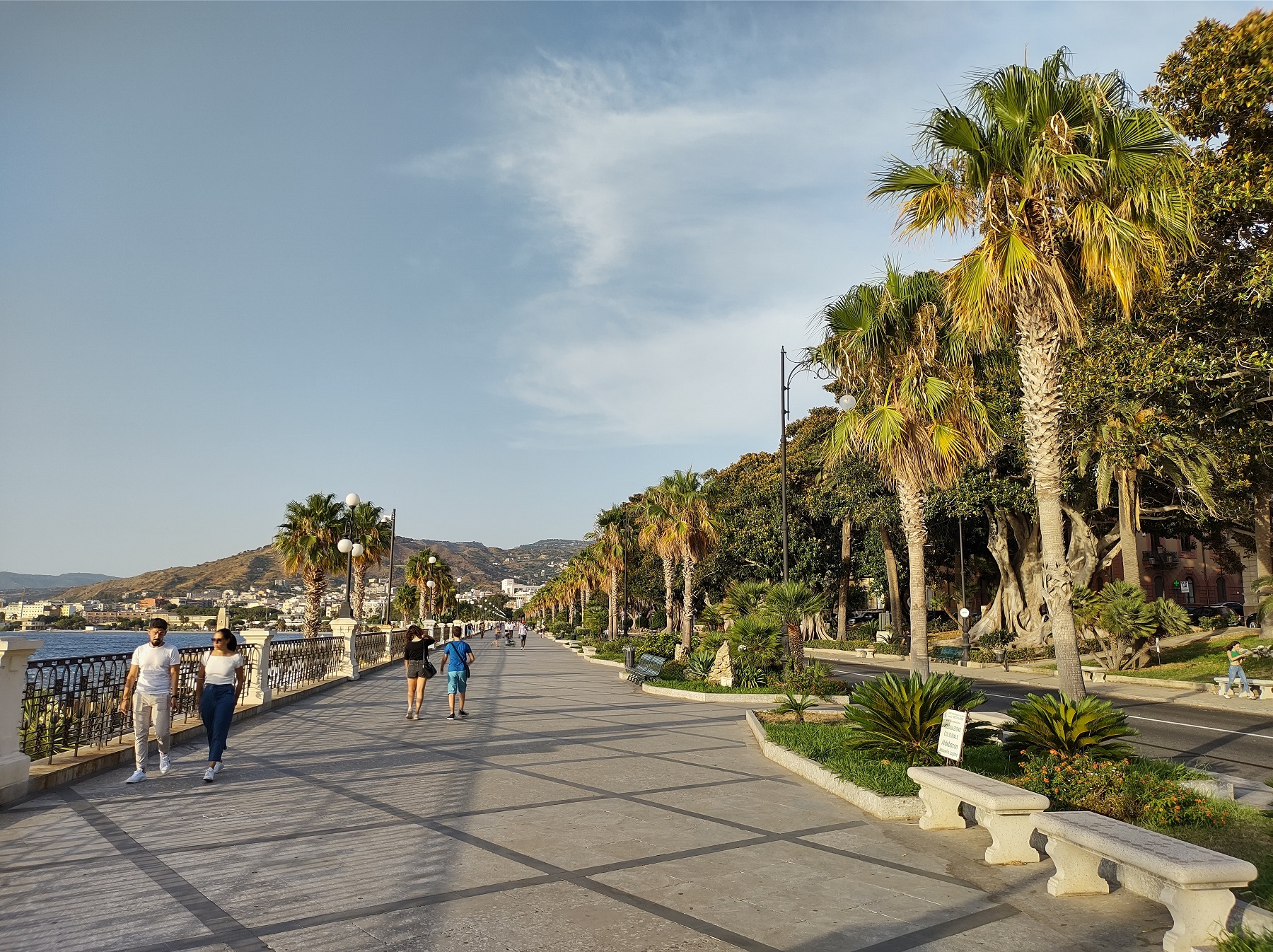 Lungomare Falcomatà, Reggio Calabria